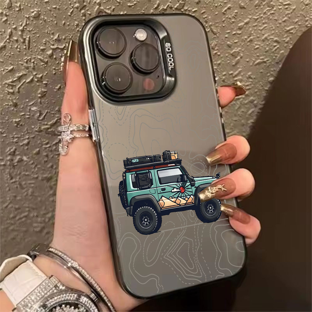 Simple Car Pattern Phone Case  - Phone Cases Protective 评论和价格