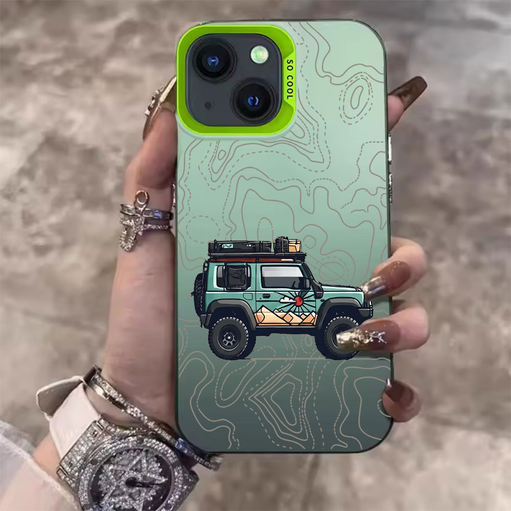 Simple Car Pattern Phone Case  - Phone Cases Protective 评论和价格