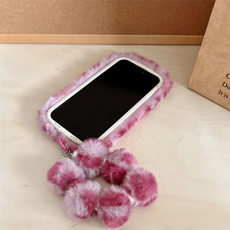 Fashion Leopard Furry Plush Le - Phone Cases Iphone 评论和价格