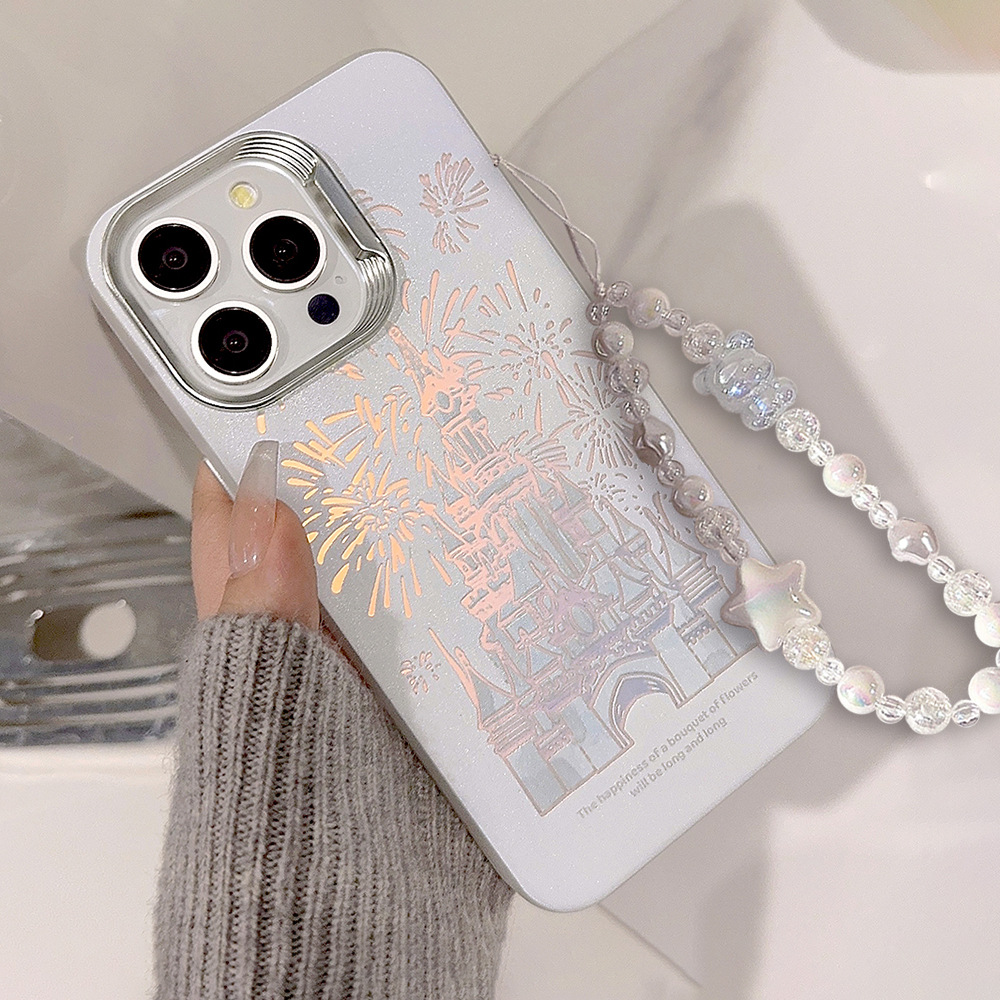 Pink Glitter Castle Phone Case - Phone Cases Disney 评论和价格