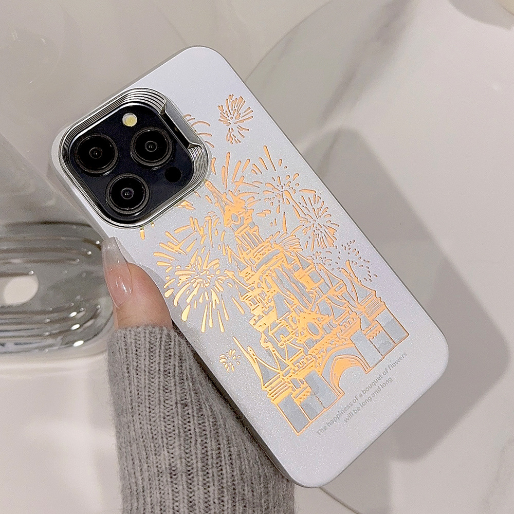 Pink Glitter Castle Phone Case - Phone Cases Disney 评论和价格