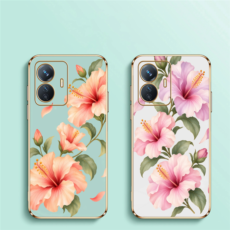 Floral Pattern Phone Case For  - Phone Cases Vivo 评论和价格