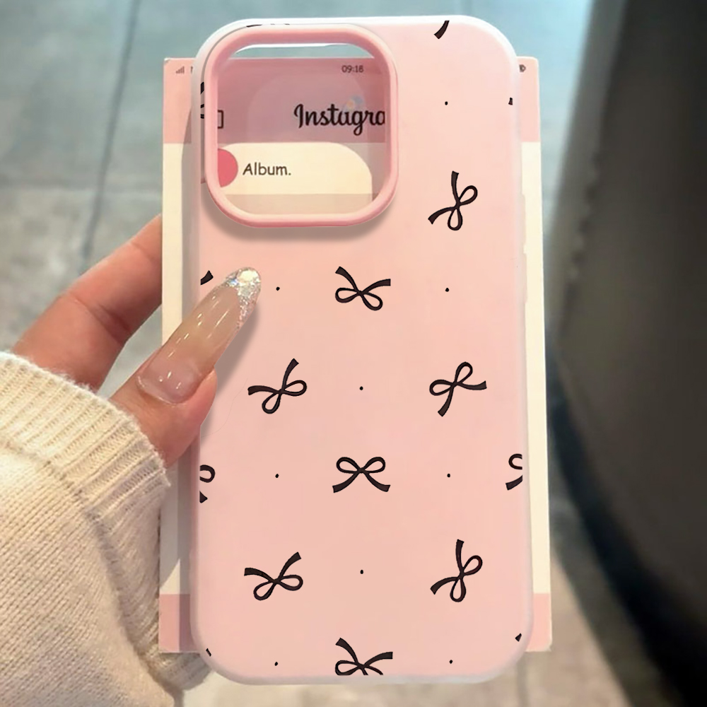 Cute Bow Polka Dot INS Phone C - Phone Cases Xr Cute 评论和价格