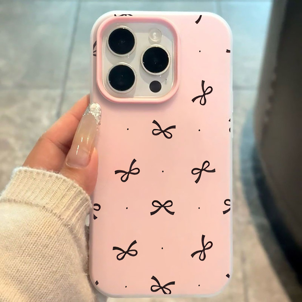 Cute Bow Polka Dot INS Phone C - Phone Cases Xr Cute 评论和价格