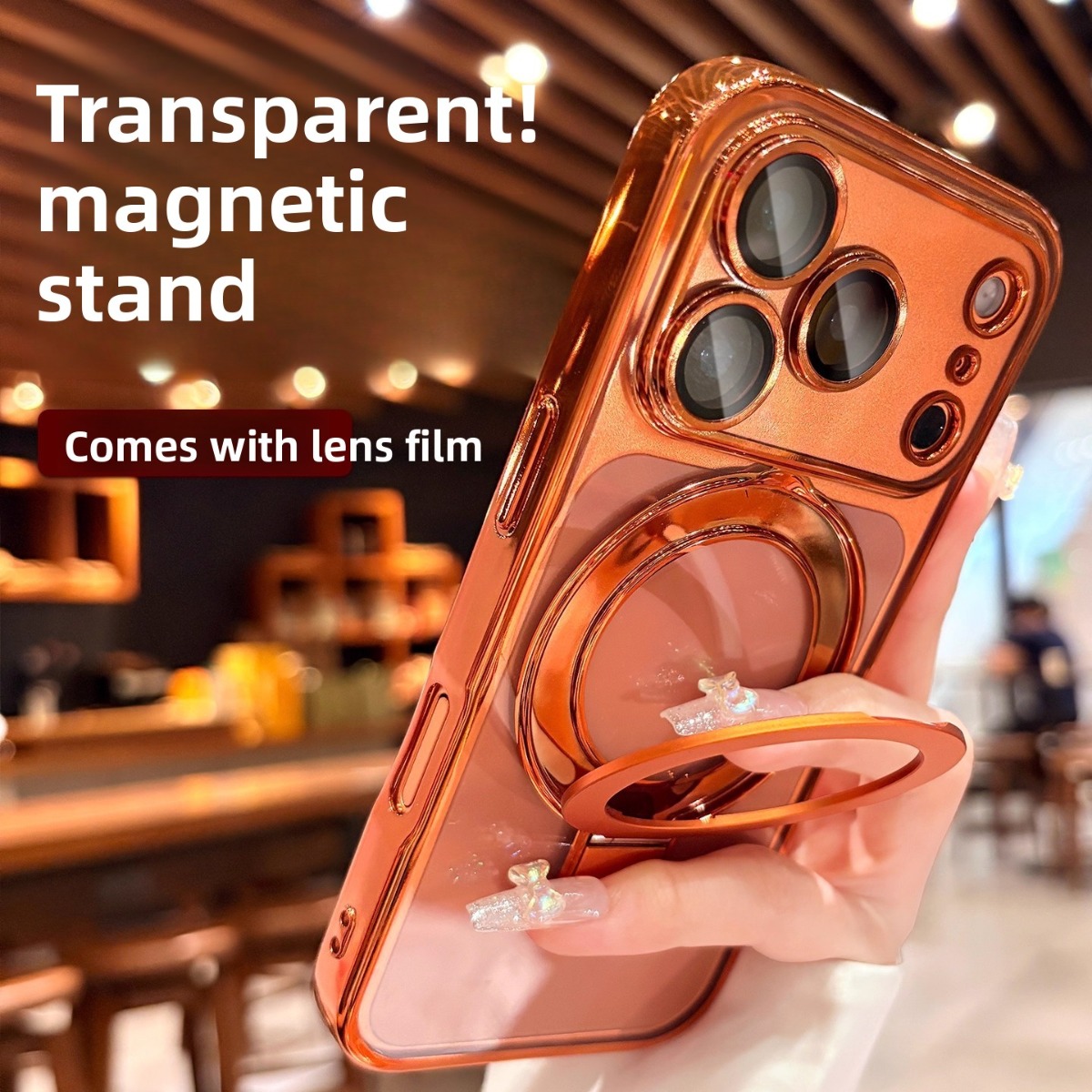 For Magsafe Magnetic Bracket P - Ring Stand Case 评论和价格