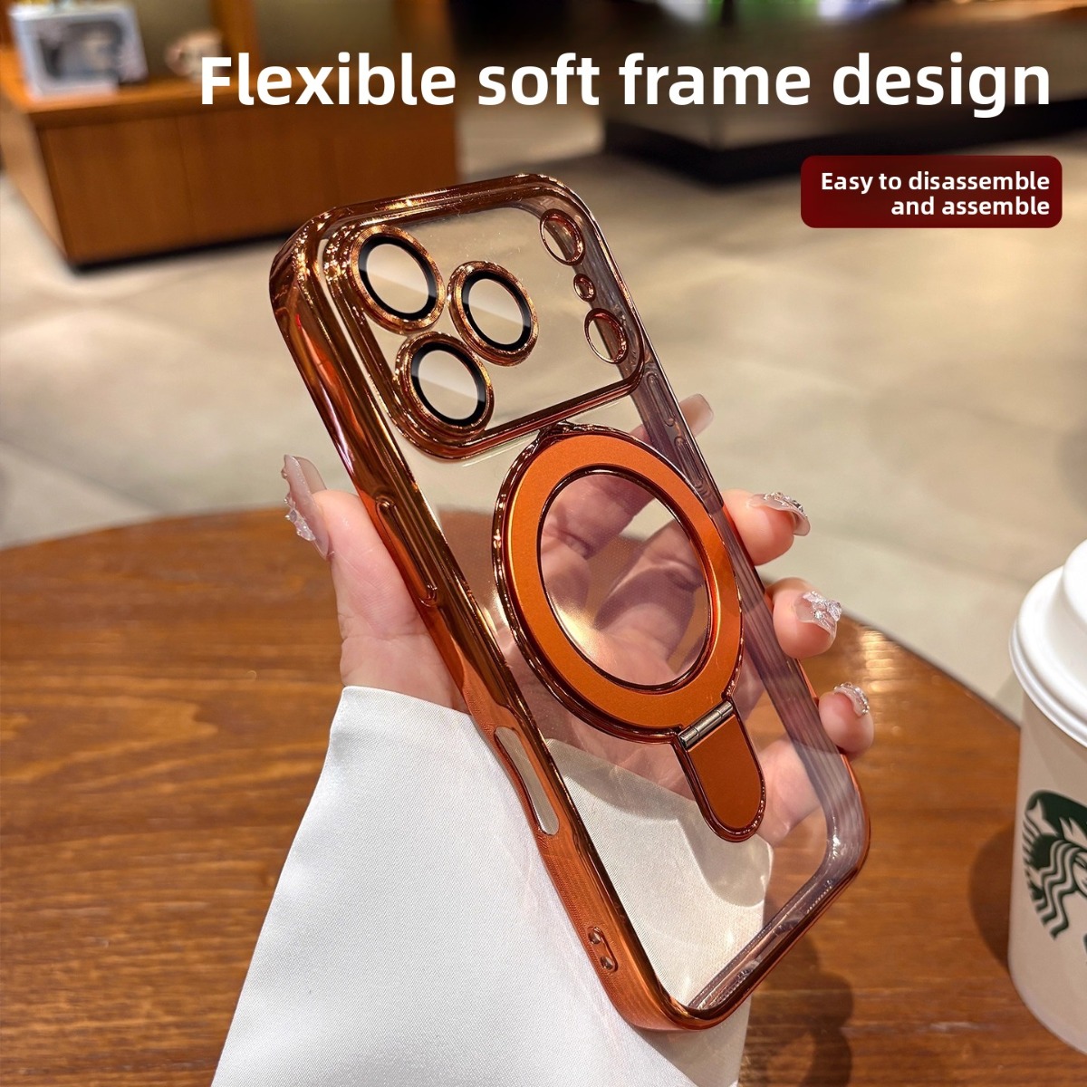 For Magsafe Magnetic Bracket P - Ring Stand Case 评论和价格