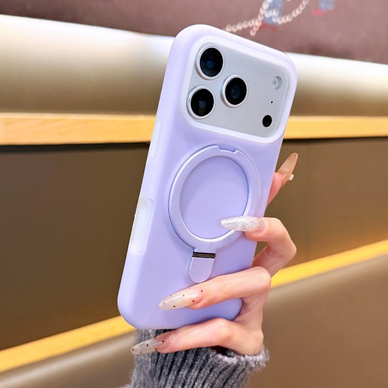 Luxury Colorful Jelly Metal Ri - Ring Stand Case 评论和价格