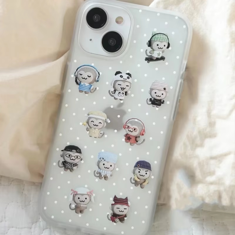 Simple Kawaii Monkey White Pol - Phone Cases Amazon 评论和价格