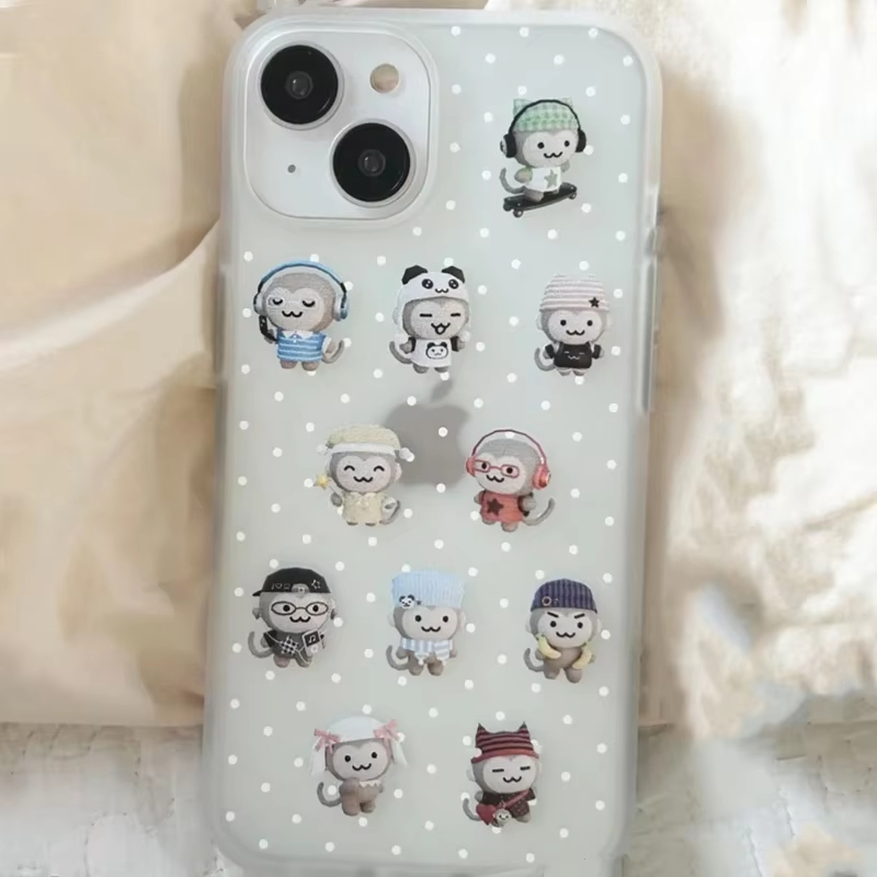 Simple Kawaii Monkey White Pol - Phone Cases Amazon 评论和价格