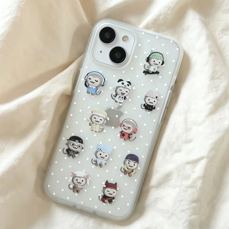 Simple Kawaii Monkey White Pol - Phone Cases Amazon 评论和价格