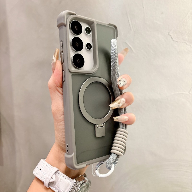 Luxury Matching Wrist Strap Fo - Ring Stand Case 评论和价格