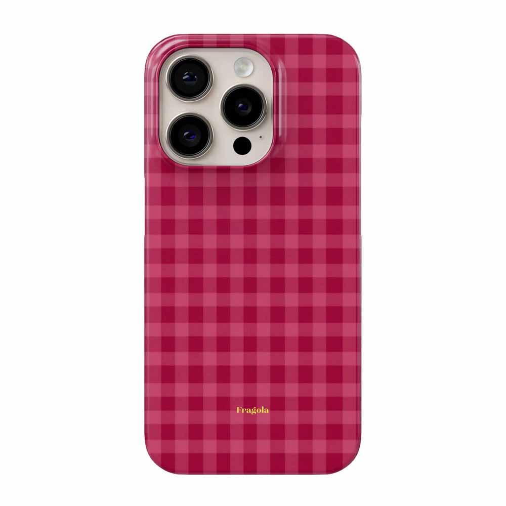Retro Korean Plaid Cute Phone  - Phone Cases Burga 评论和价格