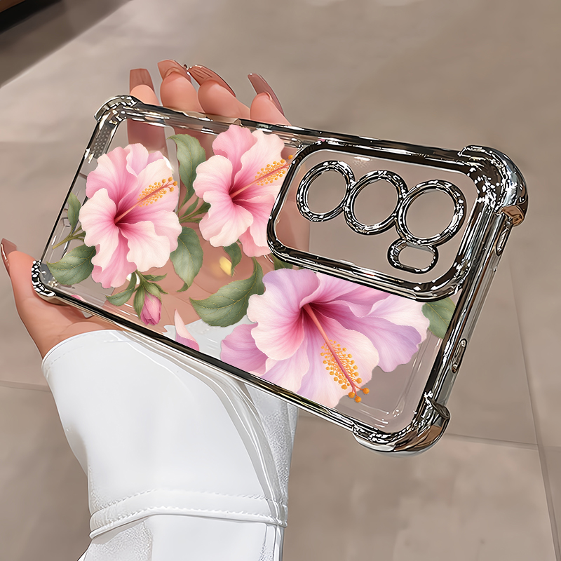 Painting Pink Flower Phone Cas - Phone Cases Vivo 评论和价格