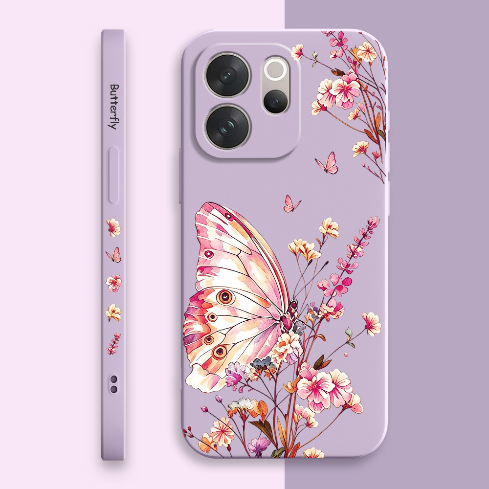 Butterfly Sprig Phone Case For - Phone Cases Vivo 评论和价格