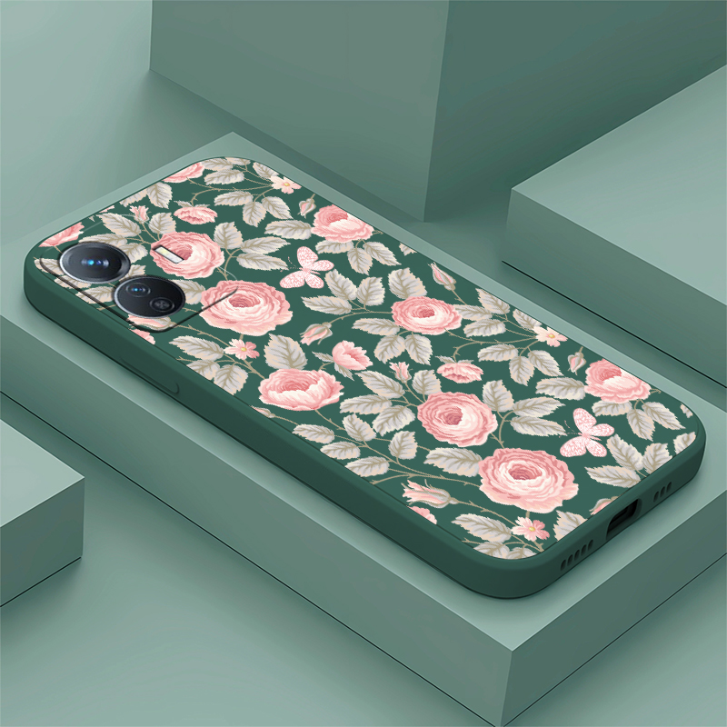 Little Flowers Print Phone Cas - Phone Cases Vivo 评论和价格
