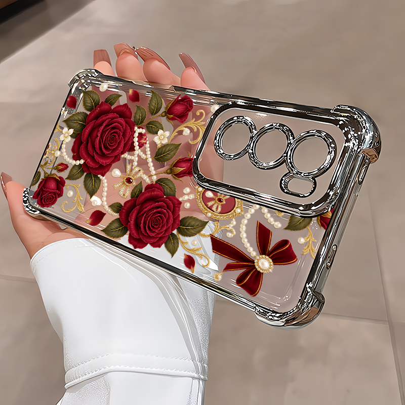 Vintage Rose Flowers Pattern P - Phone Cases Vivo 评论和价格