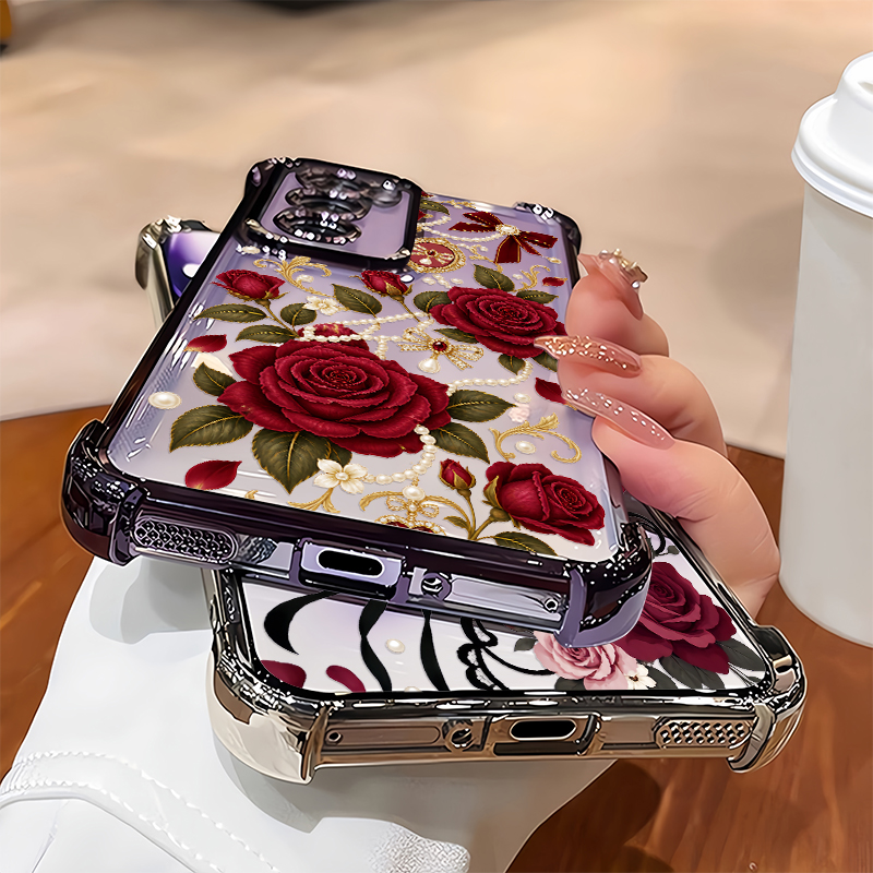 Vintage Rose Flowers Pattern P - Phone Cases Vivo 评论和价格