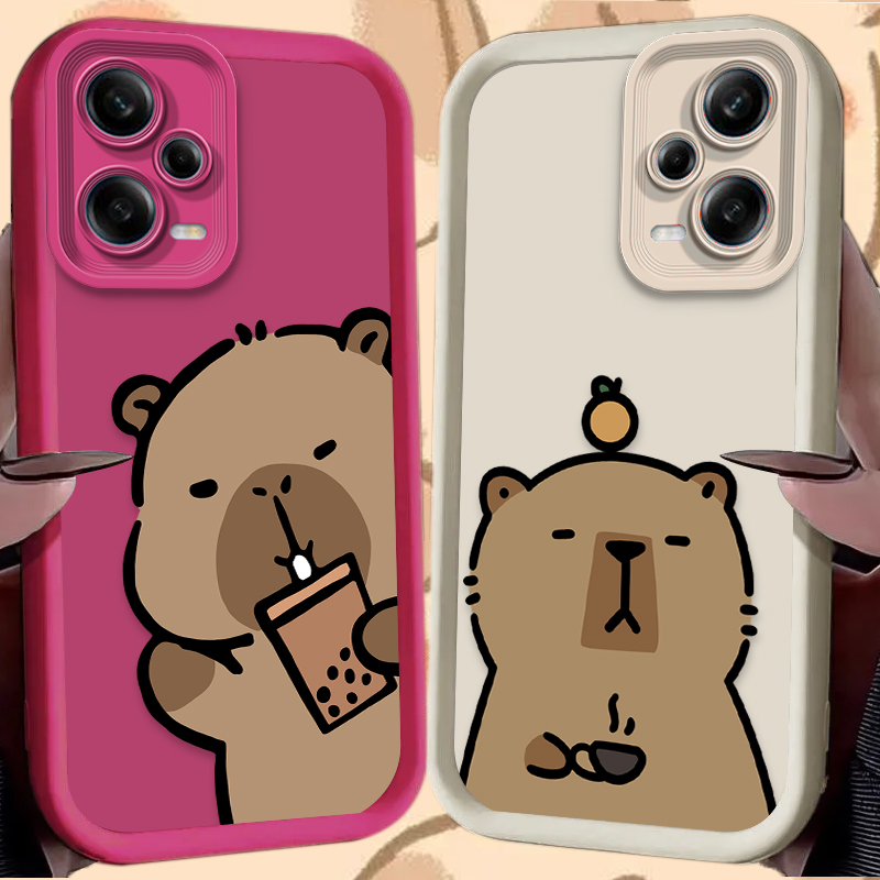 Cartoon Cute Capybara Phone Ca - Cute Cartoon Case 评论和价格