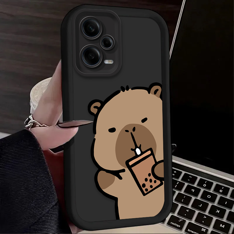 Cartoon Cute Capybara Phone Ca - Cute Cartoon Case 评论和价格
