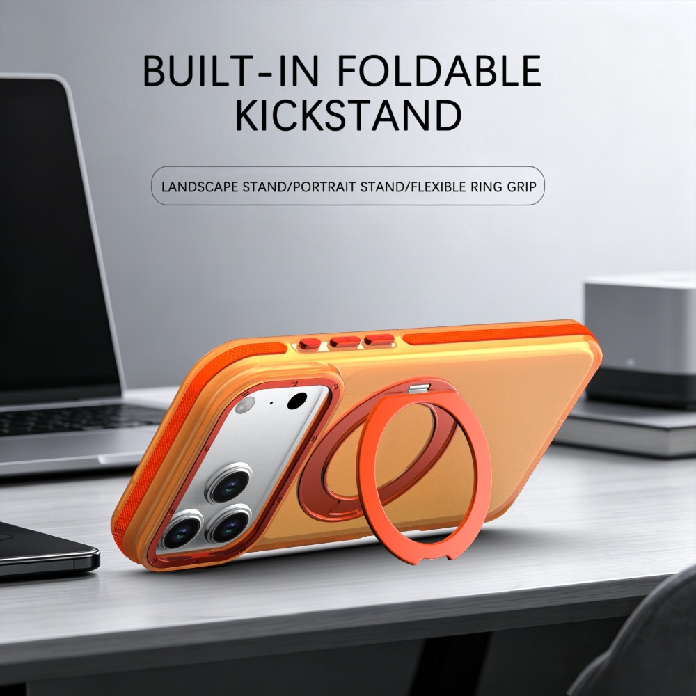Contrasting Color 360 Rotating - Ring Stand Case 评论和价格