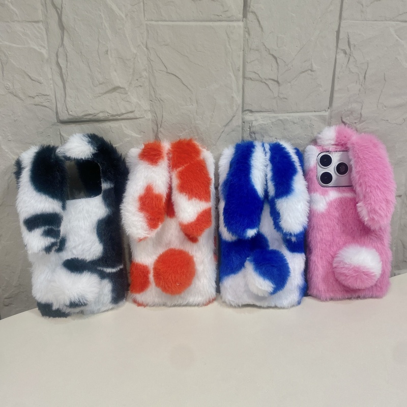 Cute Rabbit Design Fluffy Phon - Phone Cases Iphone 评论和价格