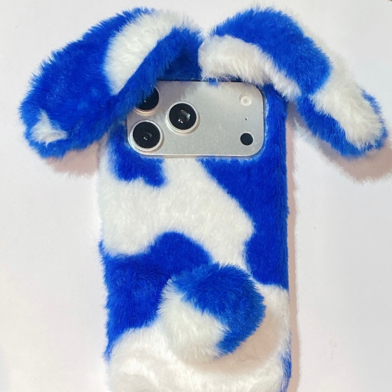 Cute Rabbit Design Fluffy Phon - Phone Cases Iphone 评论和价格