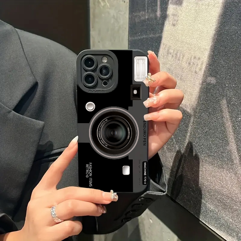 Vintage Camera Silicone Soft T - Phone Cases That Cover The Camera 评论和价格